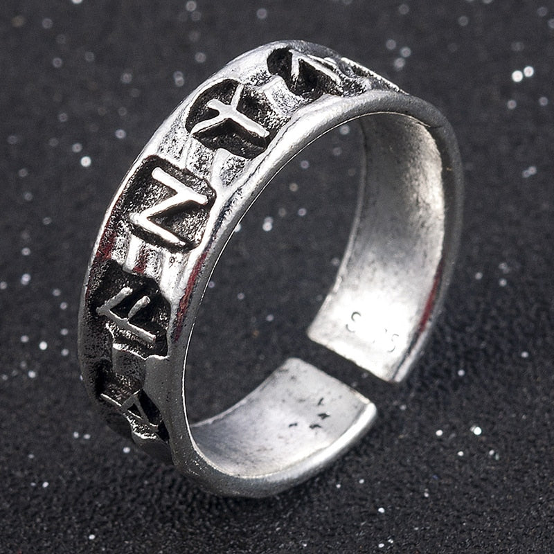 Viking Rune Symbol Rings