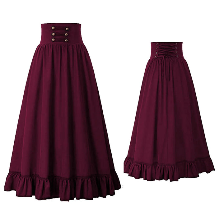 Renaissance Fishtail Retro A-Line Skirt