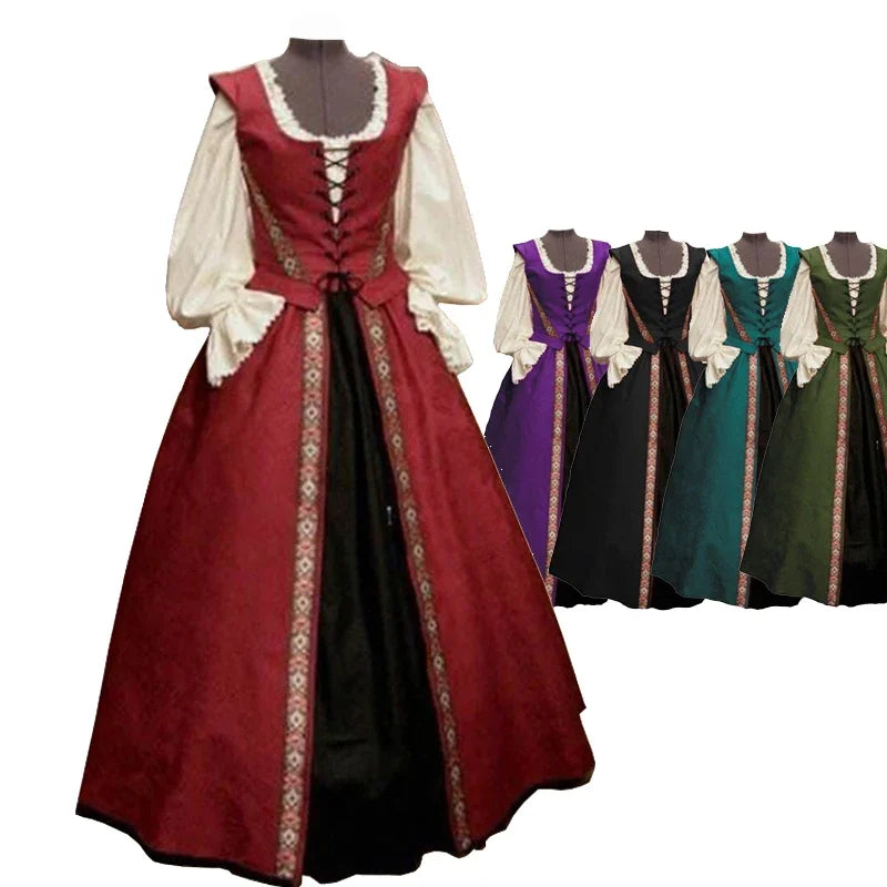 Victorian Vintage Gown -  Carnival Party Fancy Dress