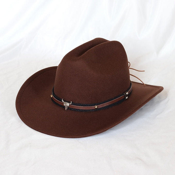 Regal Renaissance Leather Brim Hat