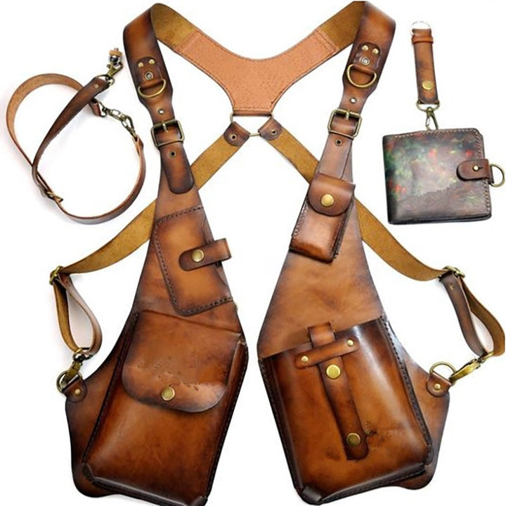 Medieval Leather Holster Bag