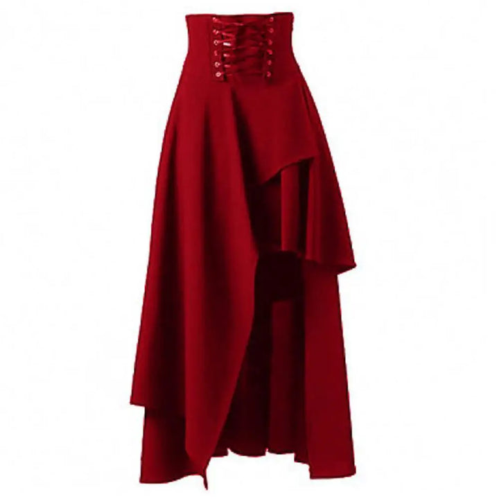 Medieval Renaissance Gothic Steampunk Pirate Maxi Skirt