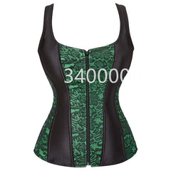 Renaissance Corset: Strapped Satin Overbust - Battling Blades