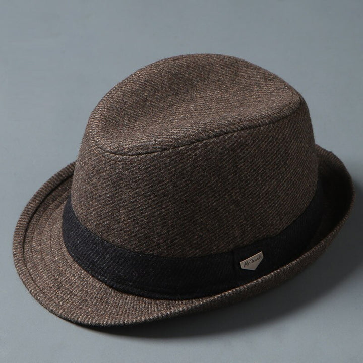 Medieval Majesty: Vintage Wide Brim Wool Felt Hat