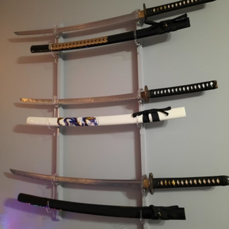 Wall Mounted Sword Hanger- Sword Rack