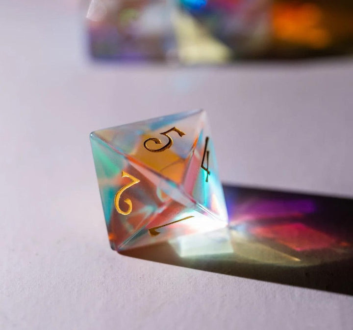 Dichroic Polyhedral Dice Set - Dungeons And Dragons