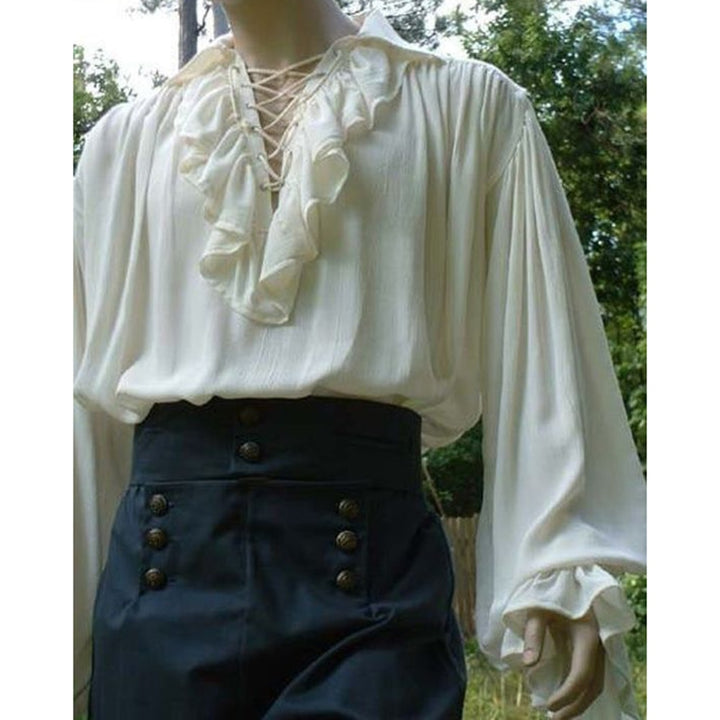 Pirate Captain Corsair Renaissance Ruffle Shirt