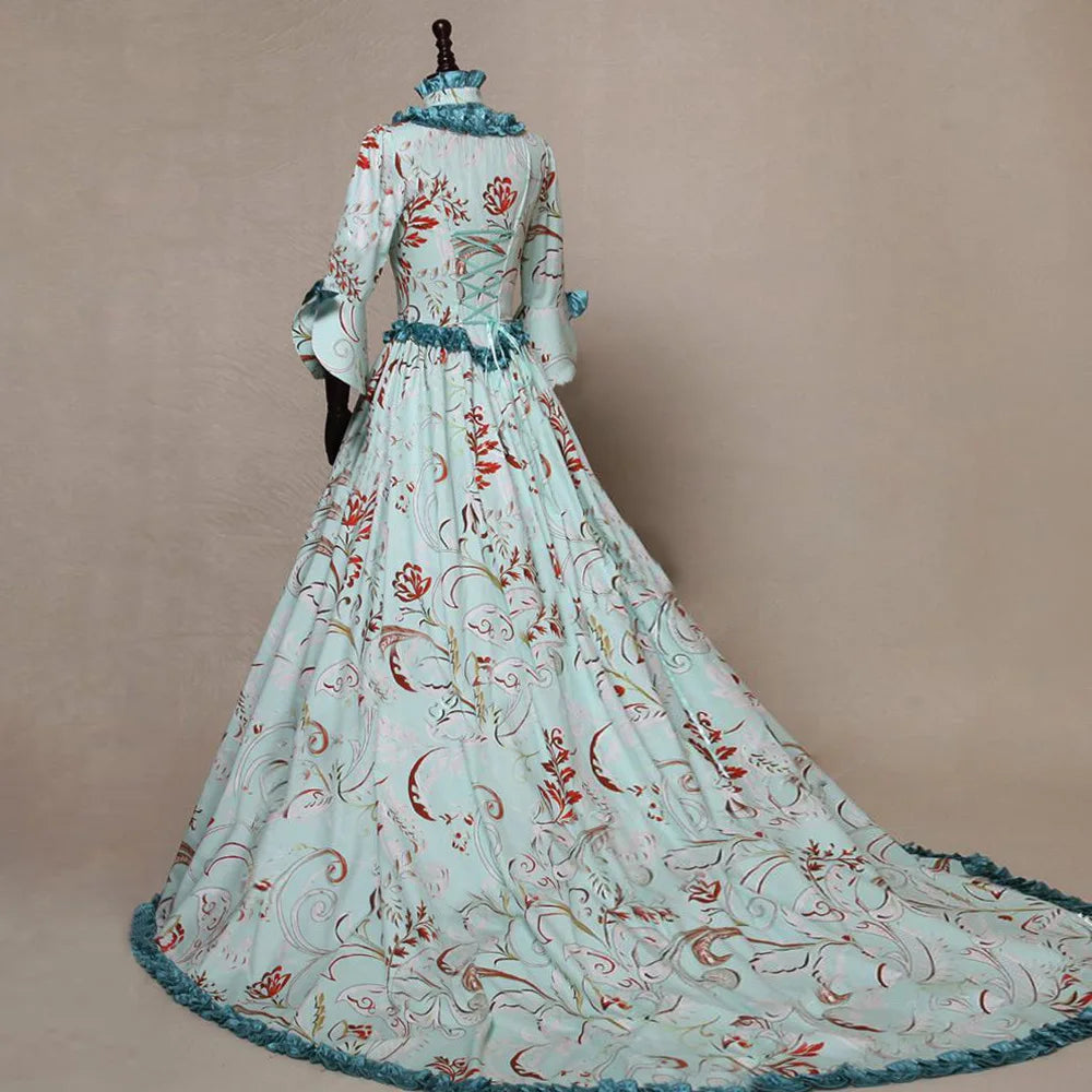 Marie Antoinette Victorian Court Dress 