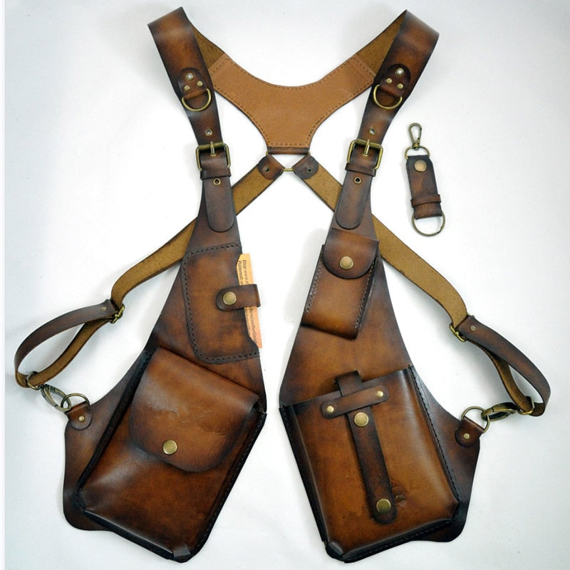 Medieval Leather Holster Bag