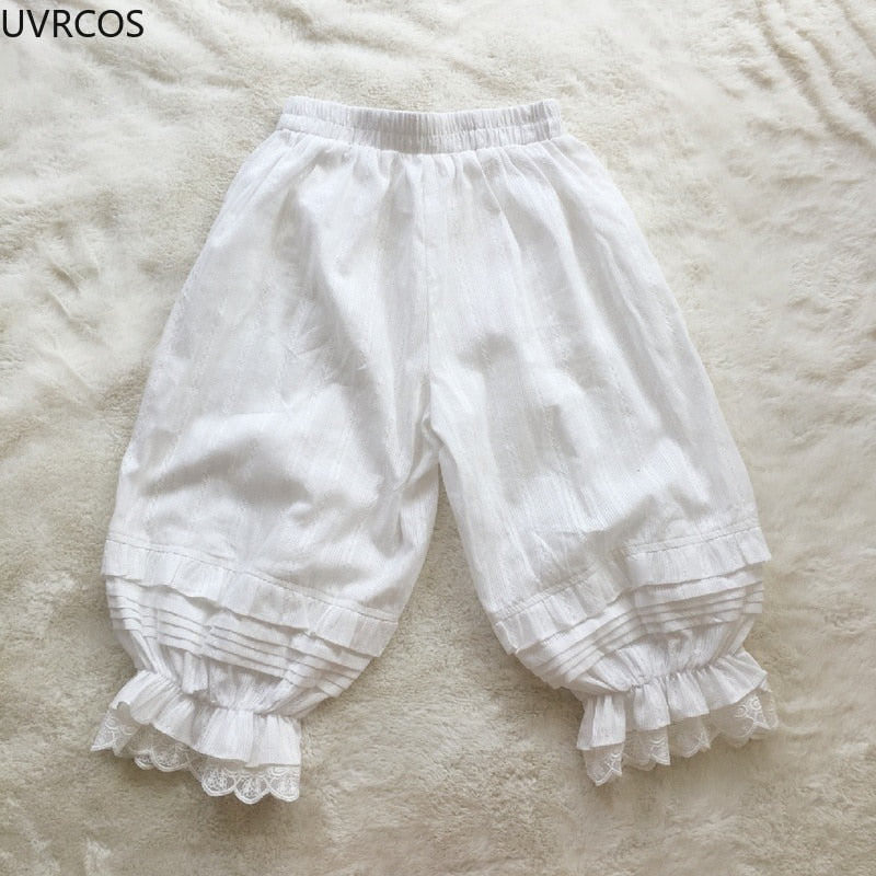 Victorian Charm: Renaissance Lolita Ruffled Knickers