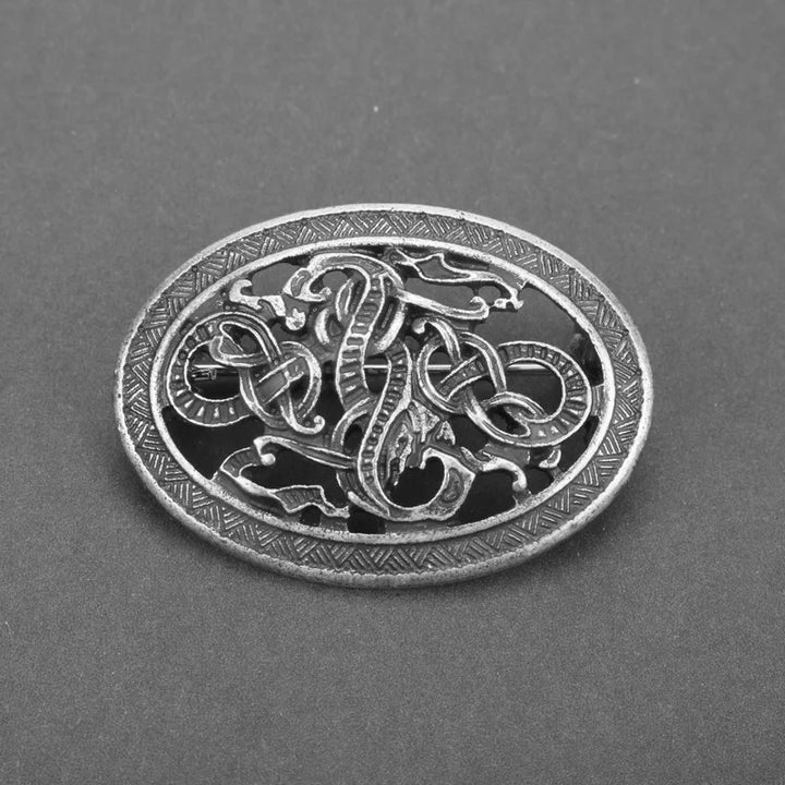 Viking Shield Brooches Pin - Nordic Pin