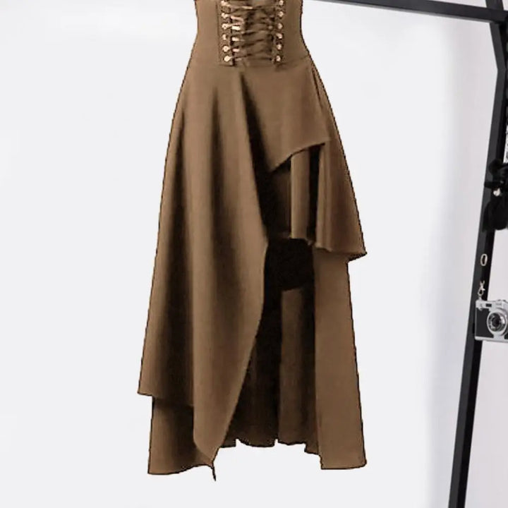 Medieval Renaissance Gothic Steampunk Pirate Maxi Skirt