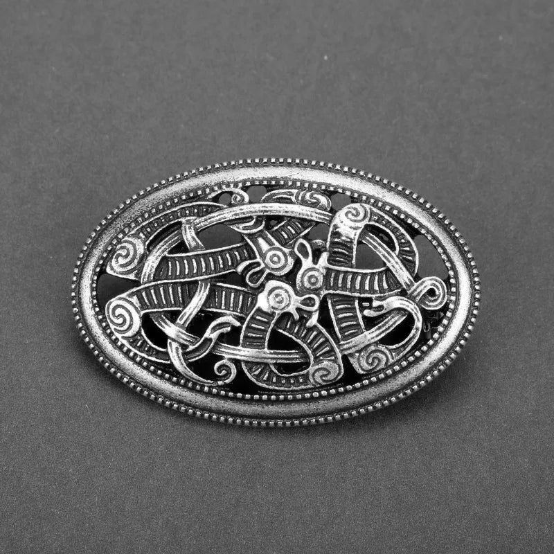 Viking Shield Brooches Pin - Nordic Pin