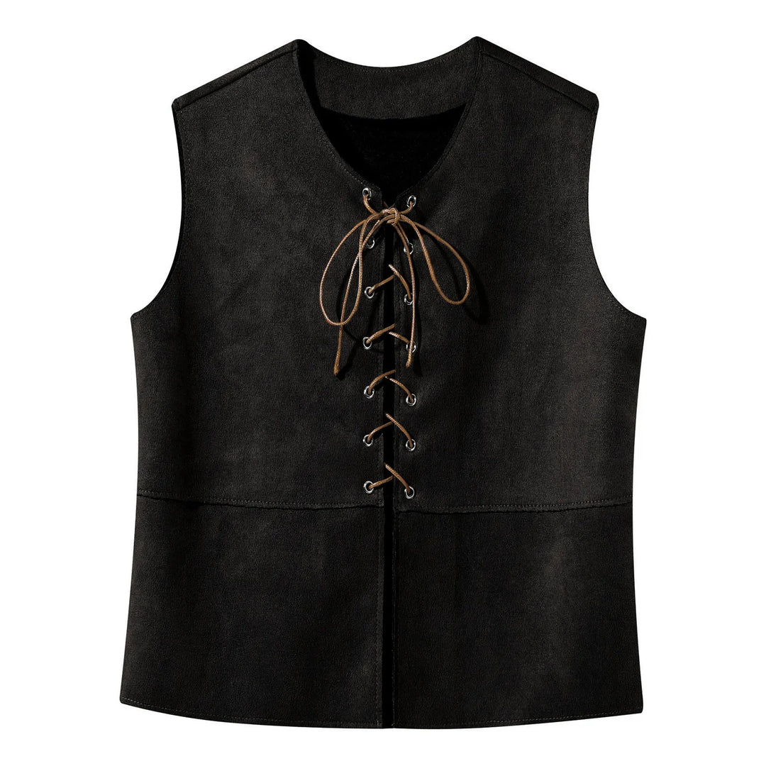 Medieval Renaissance Lace-Up Vest - Kids Halloween Costume