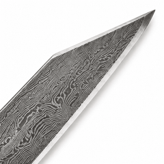 Seax- Damascus Steel Viking Knife- 18" - Battling Blades
