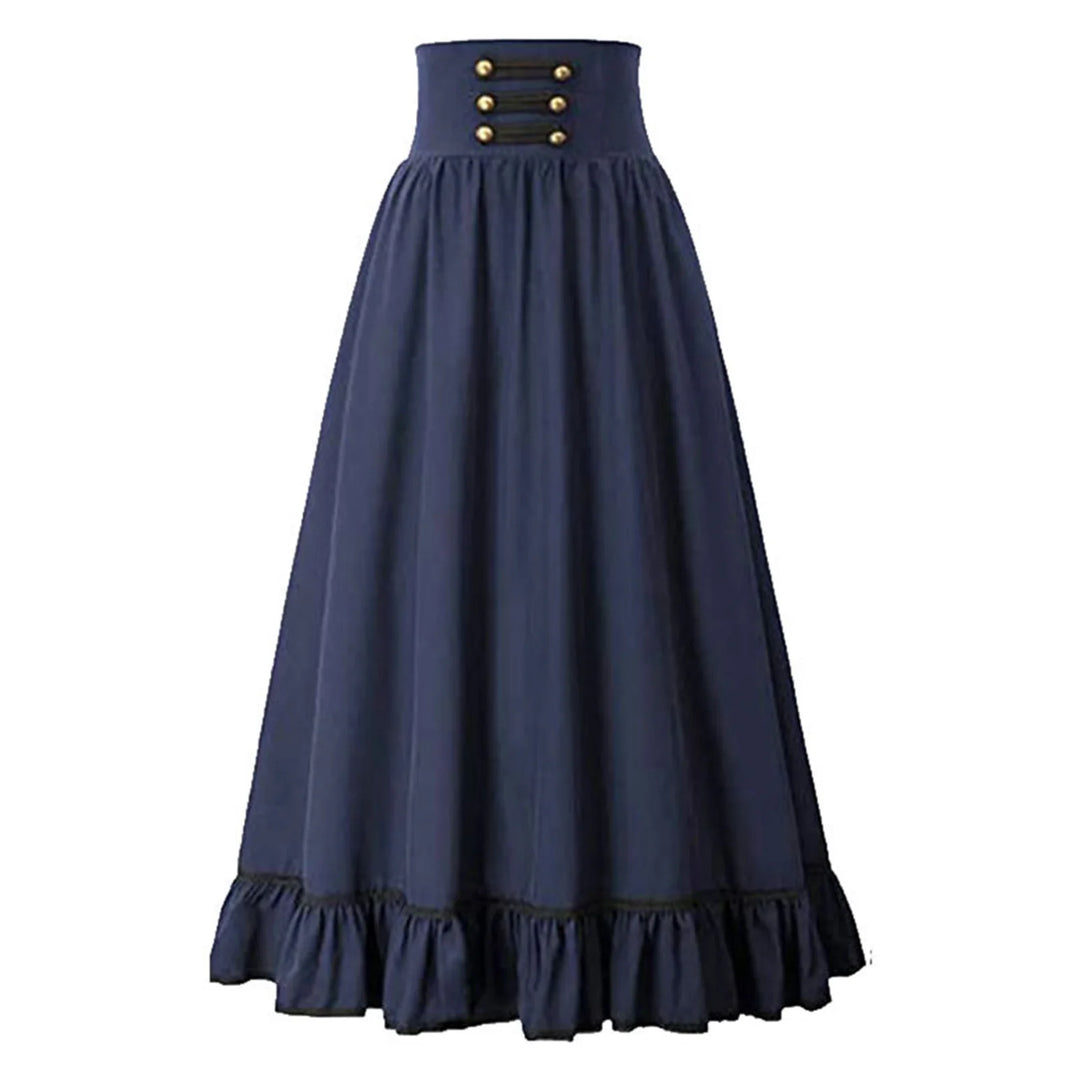 Renaissance Fishtail Retro A-Line Skirt