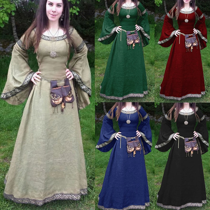 Renaissance Revelry: Vintage Middle Age Dress