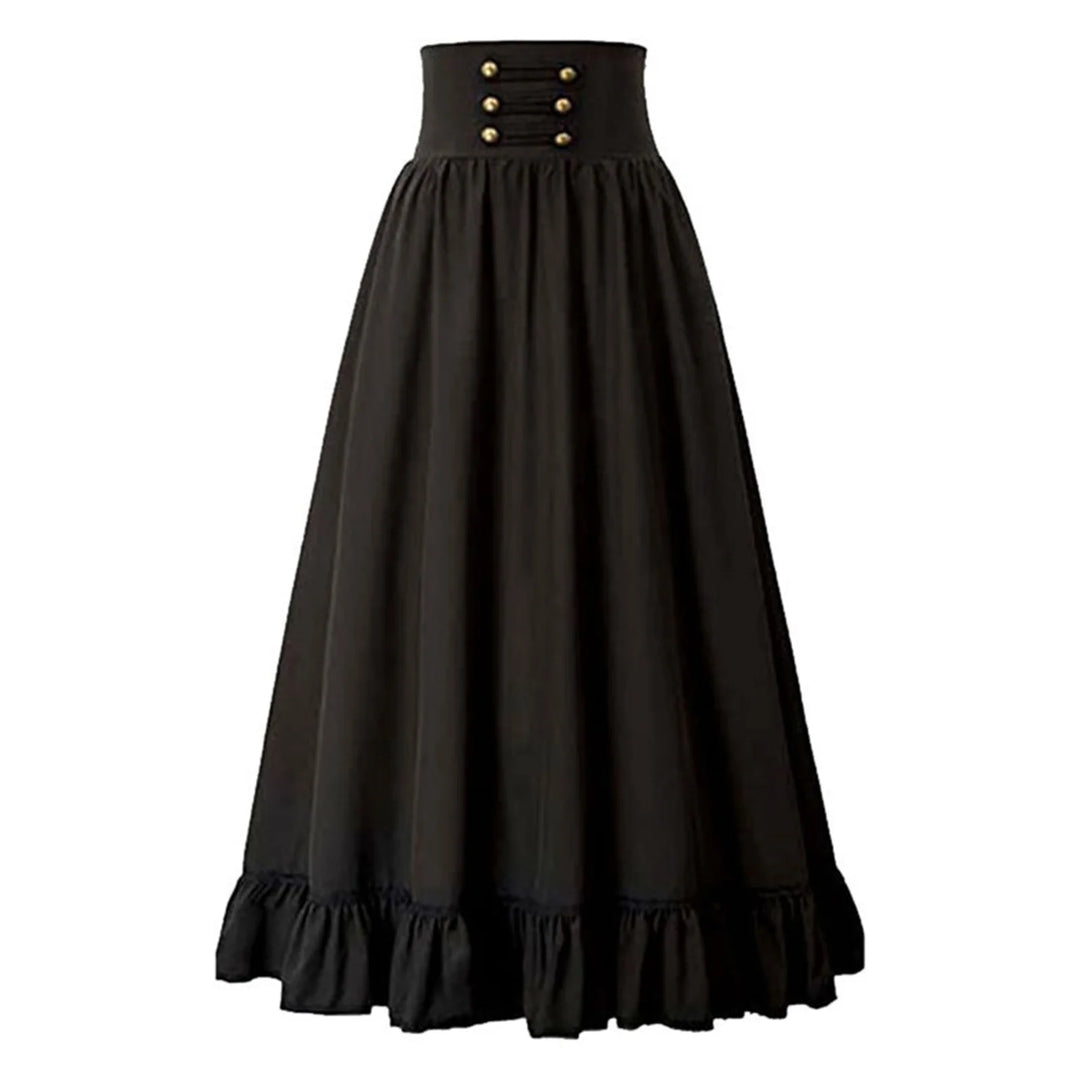 Renaissance Fishtail Retro A-Line Skirt