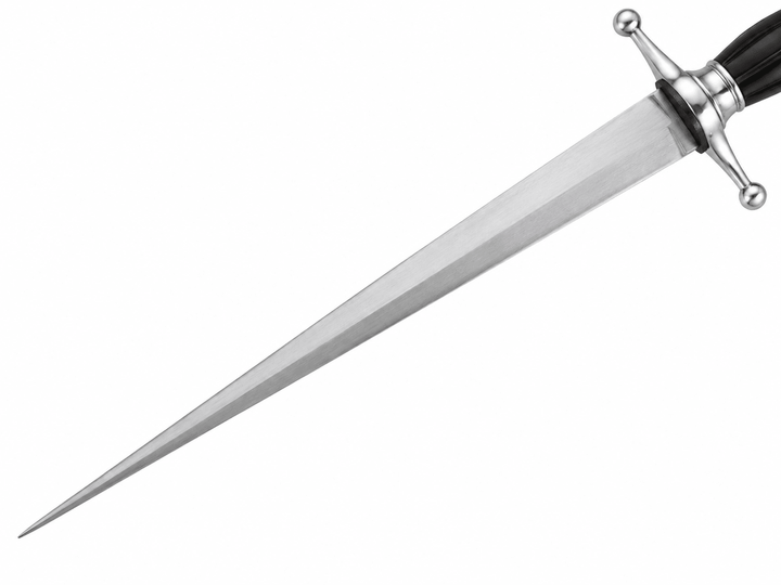 Renaissance Stiletto - 16th Century Italian Blade - 1095 Steel- 12" - Battling Blades