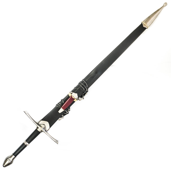 Longsword with Knife - 55"- High Carbon 1095 Steel Sword With Clay Temper