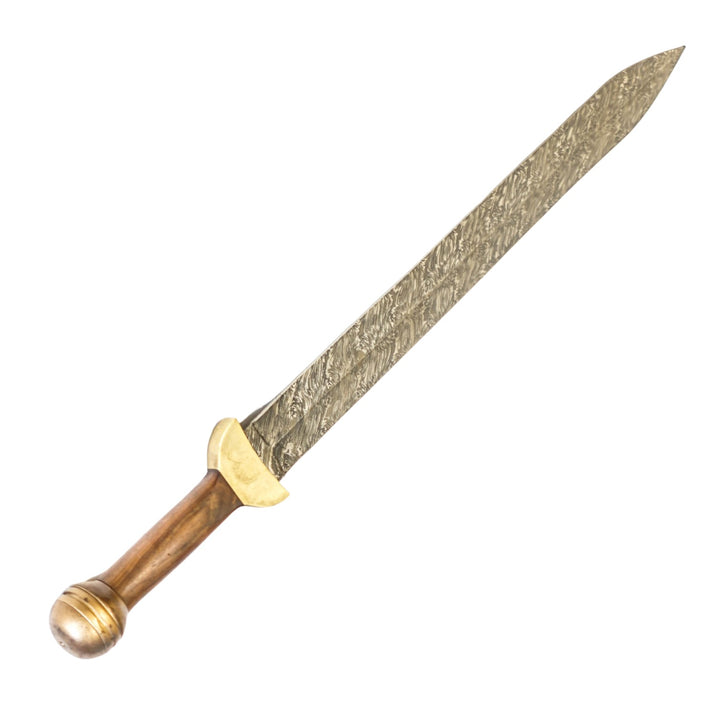 Gladius Sword- High Carbon Damascus Steel Sword- 29"- Gladiator/ Roman Sword