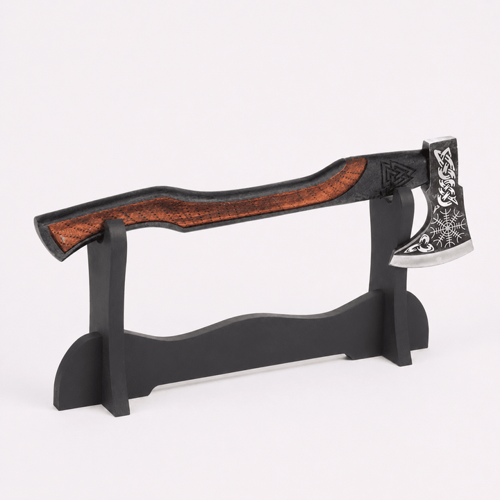Axe Holder | Display Stand for Axes, Hatchets & Tomahawks - Battling Blades