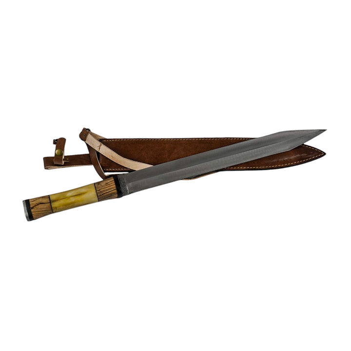 Late Hellenistic Xiphos – 1095 Steel- 24” Greek Infantry Sword - Battling Blades