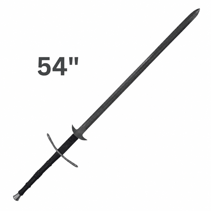 Zweihänder Sword- Damascus Steel - 54" - Battling Blades