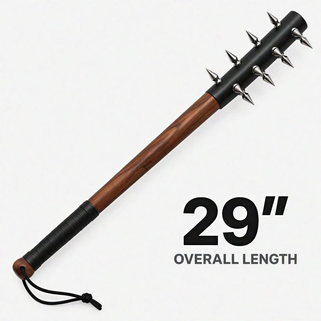Medieval Spiked Mace- 29"