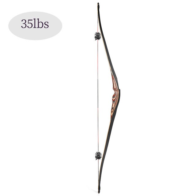 Traditional Wooden Triangle Bow -  Recurve Archery Bow