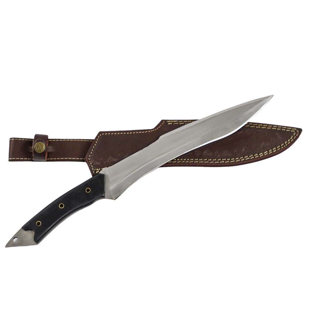 Bowie Knife- Handmade 1095 Steel Knife- 17"