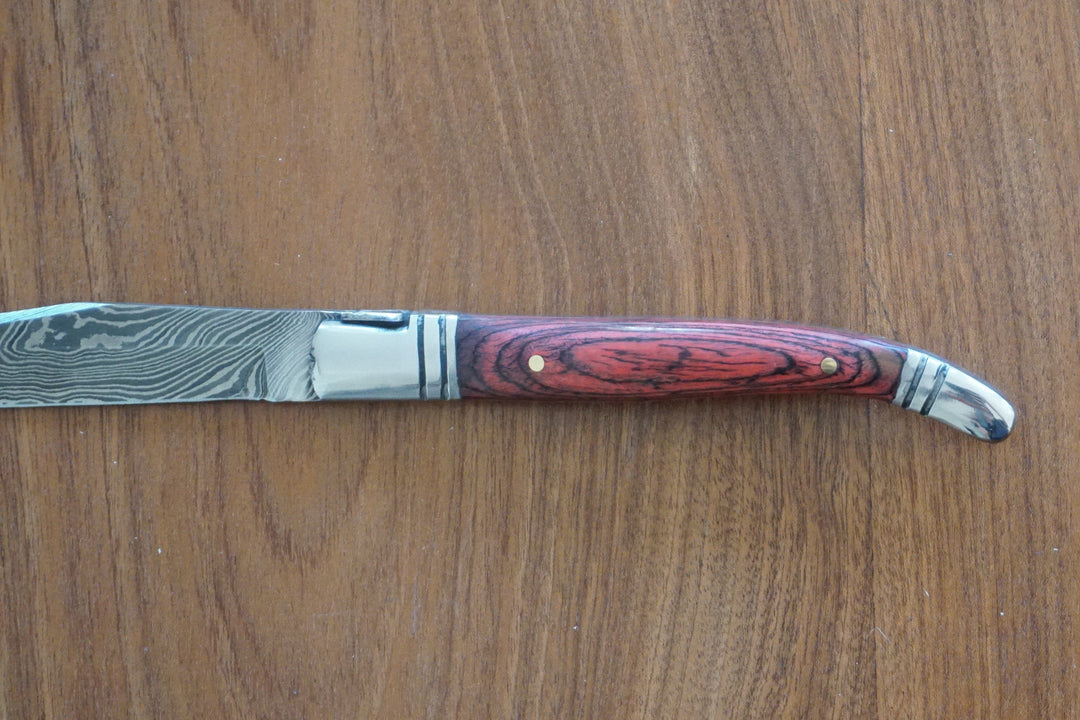 Steak Knife- High Carbon Damascus Steel Blade