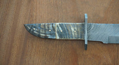 Bowie Knife/ Machete- High Carbon Damascus Steel Sword- Hunting Knife - Battling Blades