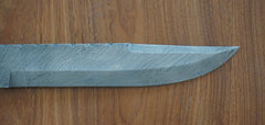 Bowie Knife/ Machete- High Carbon Damascus Steel Sword- Hunting Knife - Battling Blades