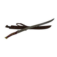 Falchion Sword- High Carbon 1095 Steel- 37.5" - Battling Blades