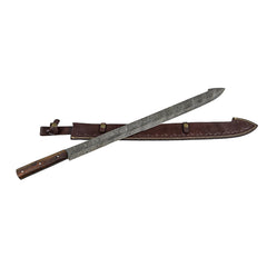 Falchion Sword- High Carbon Damascus Steel -41" - Battling Blades