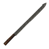 Falchion Sword- High Carbon Damascus Steel -41" - Battling Blades