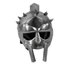 Gladiator Helmet- Metal Helmet- Spike Helmet - Battling Blades