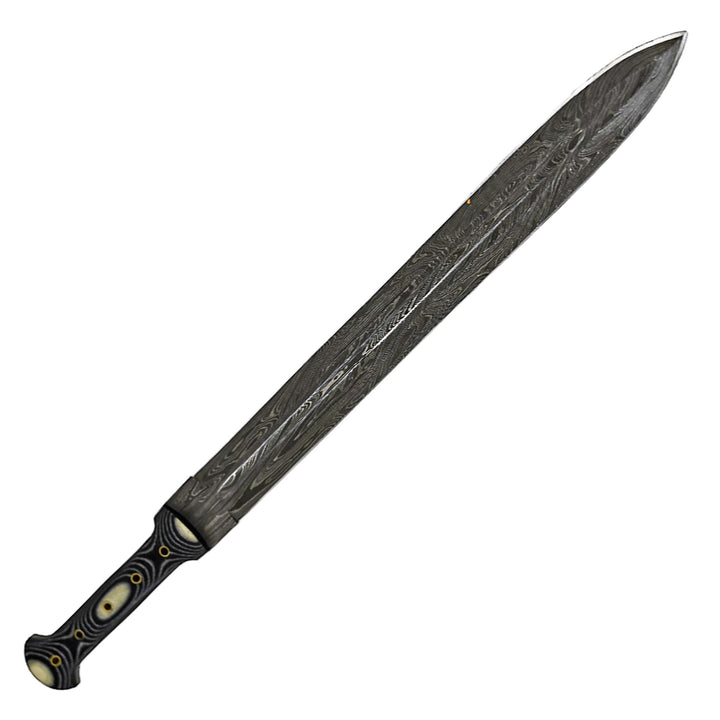 Xiphos Sword- High Carbon Damascus Steel- 22"