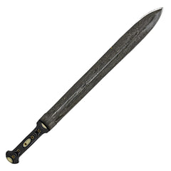 Xiphos Sword- High Carbon Damascus Steel- 22" - Battling Blades