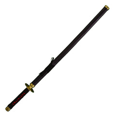 Red Katana Sword- Handmade High Carbon 1095 Steel Sword- 40.5" - Battling Blades