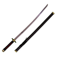 Red Katana Sword- Handmade High Carbon 1095 Steel Sword- 40.5" - Battling Blades
