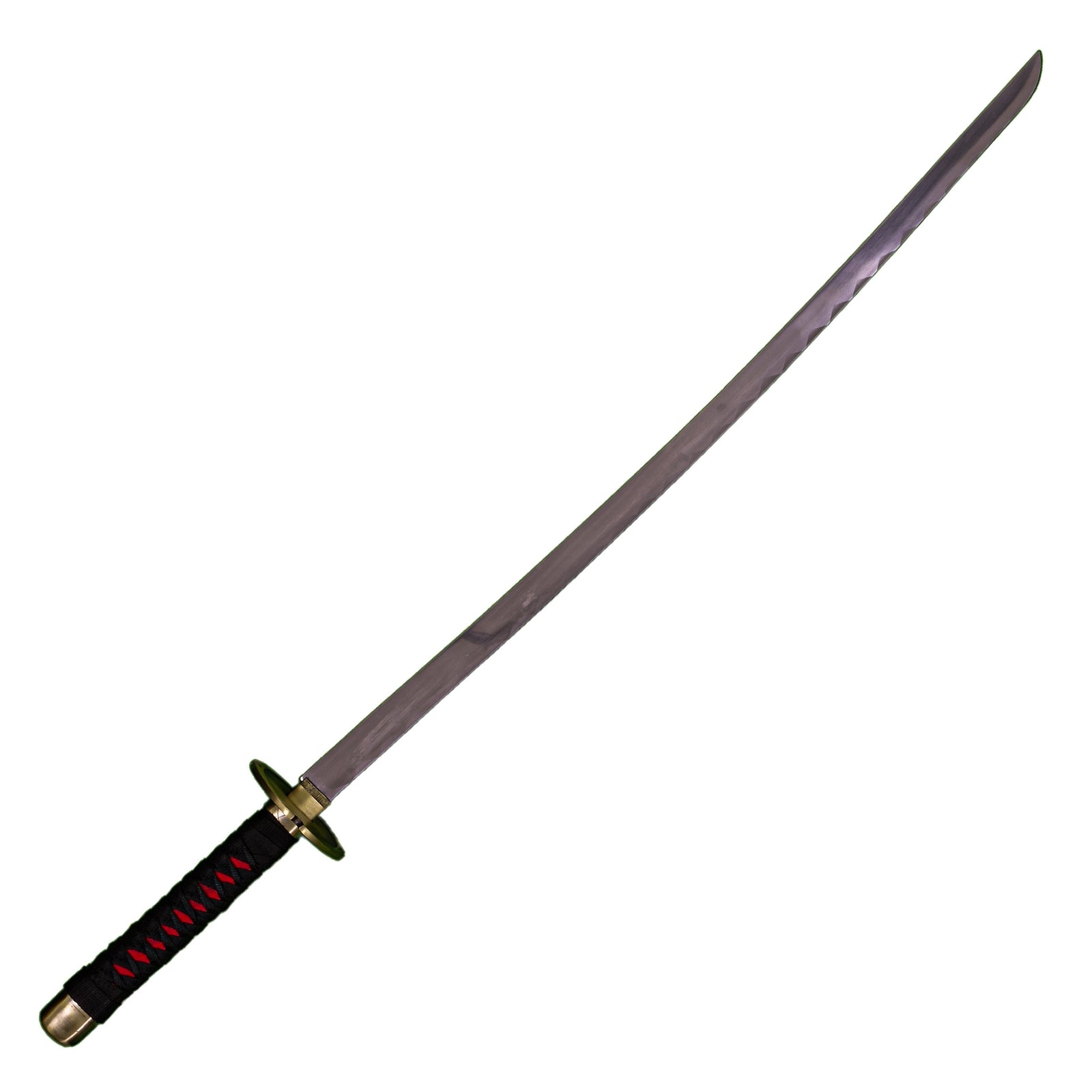 Red Katana Sword- Handmade High Carbon 1095 Steel Sword- 40.5" - Battling Blades