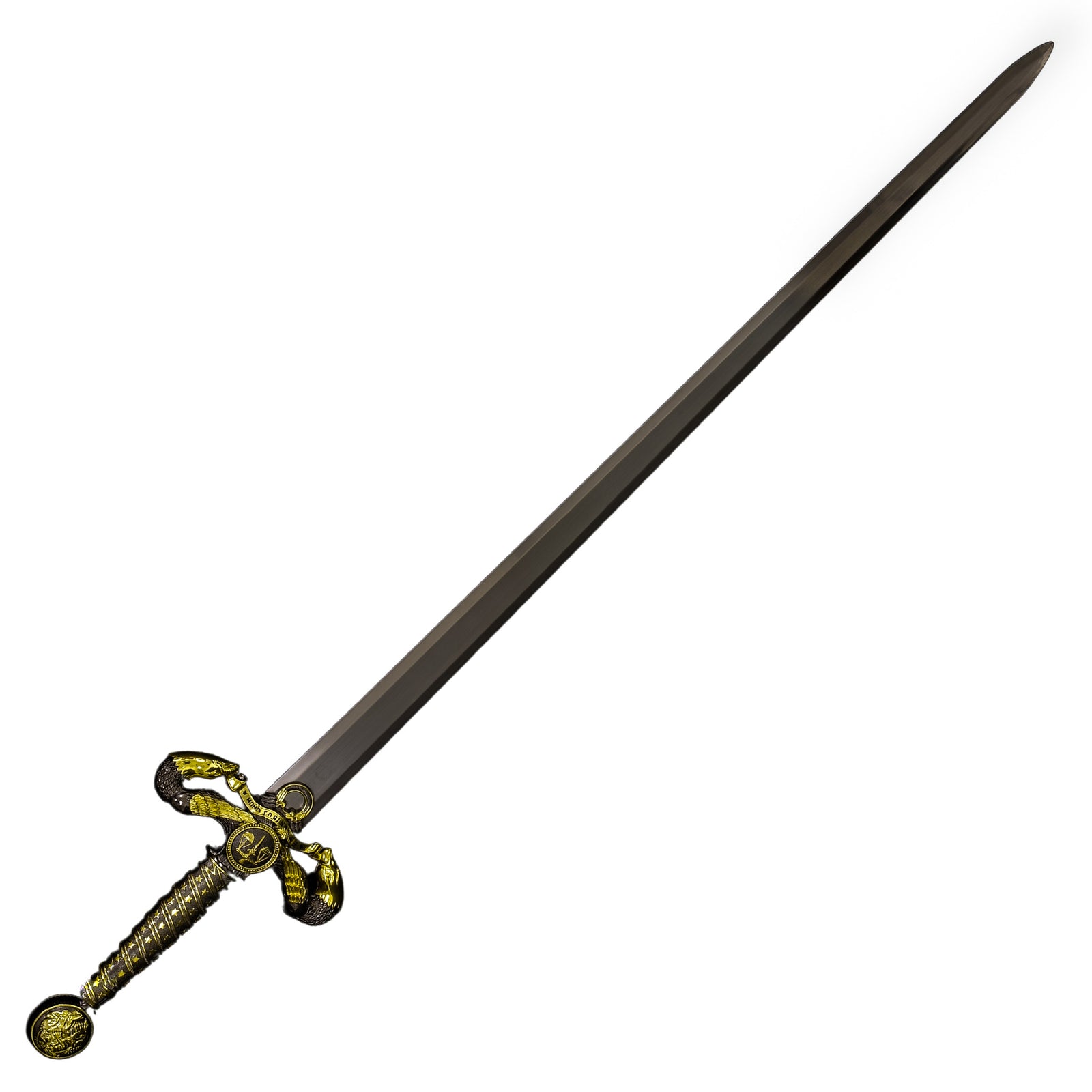 Medieval Longsword- Eagle Sword- Stainless Steel Sword - 47" - Battling Blades