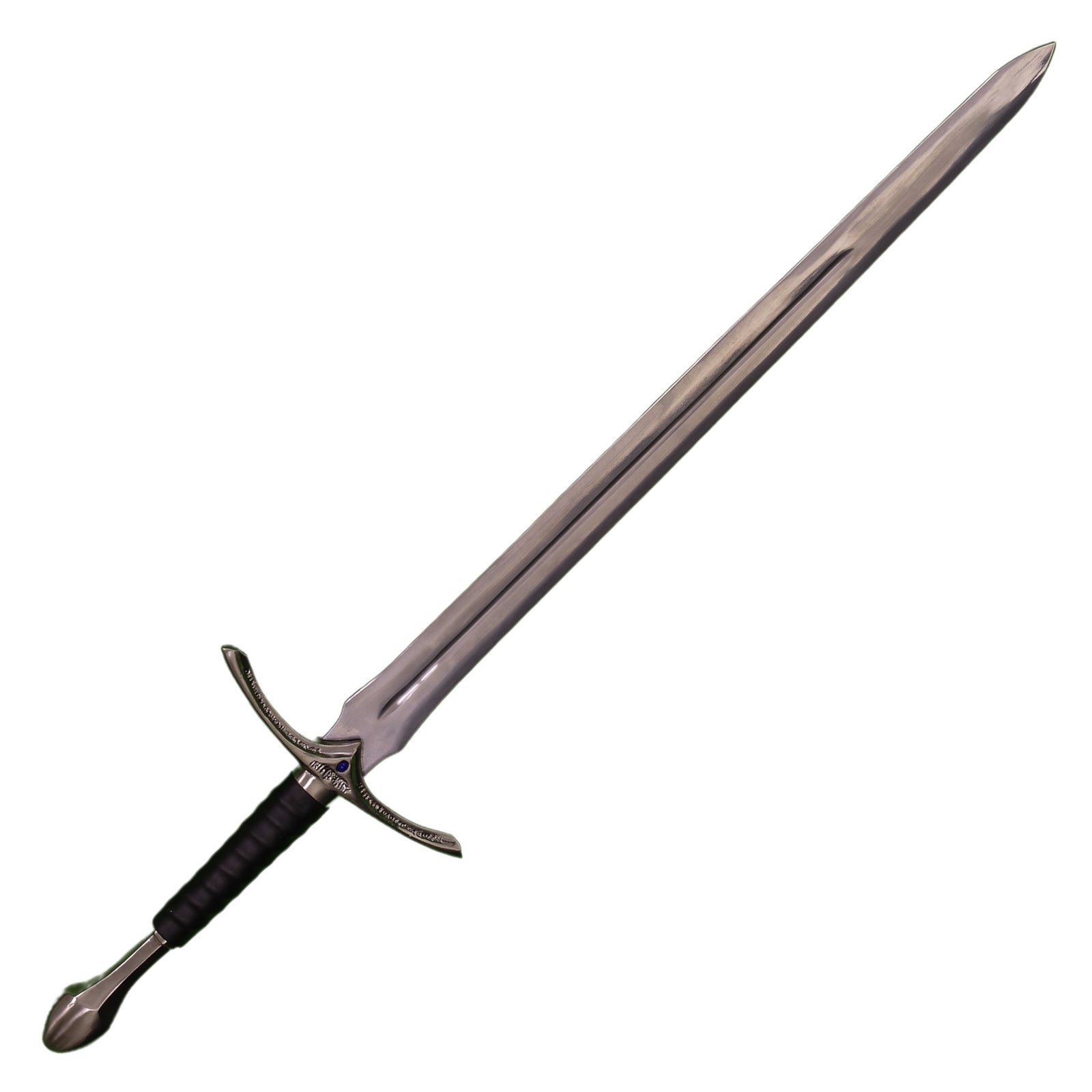 Black Longsword- 1095 Steel- 37" - Battling Blades