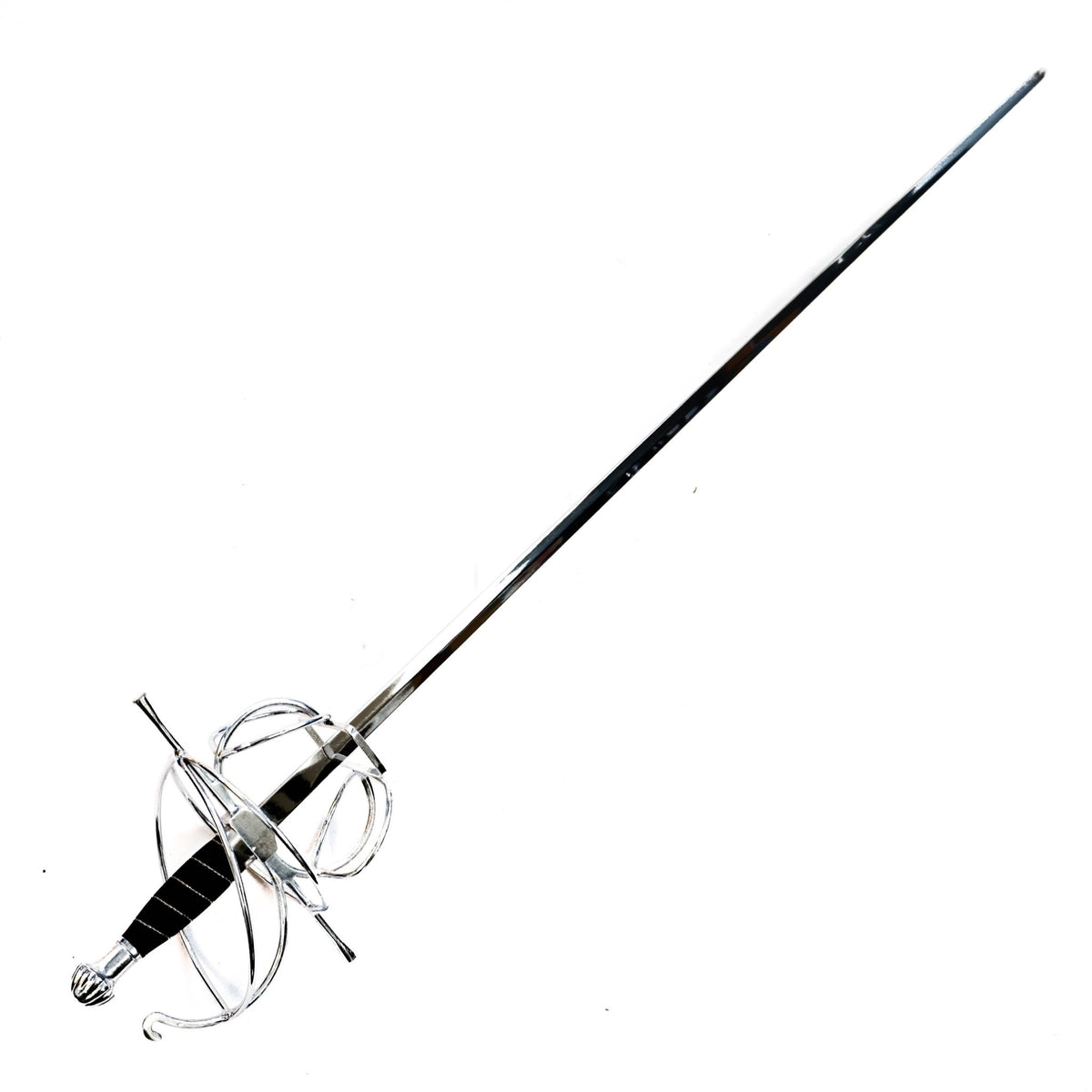 Rapier Sword - Fencing Sword-47"- Stainless Steel - Battling Blades
