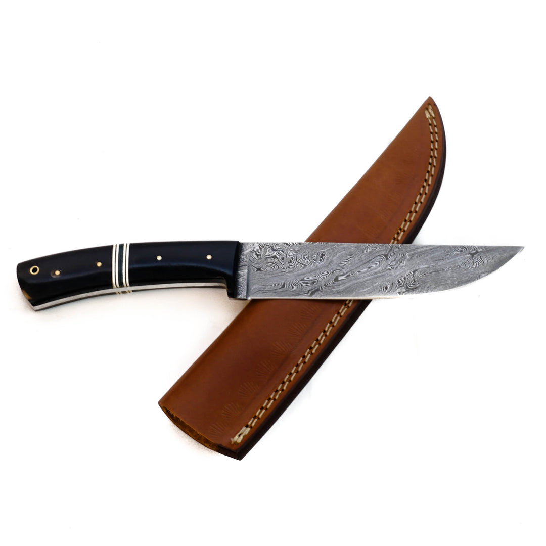 Butcher Knife For Sale- High Carbon Damascus Steel Blade