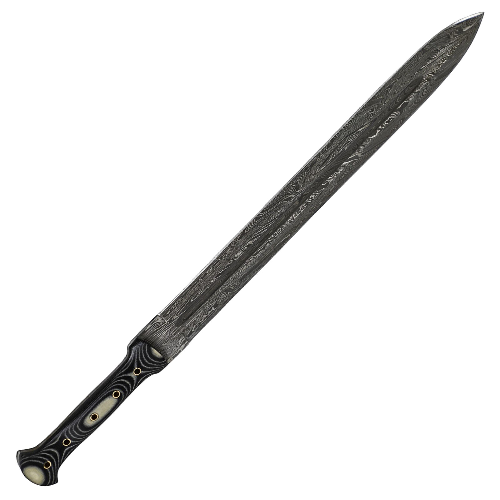 Gladius Sword- High Carbon Damascus Steel- 22" - Battling Blades