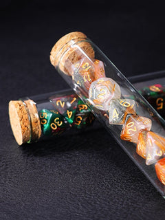 Fantasy Potion Flask Dice Set - Polyhedral Dice Set - Battling Blades