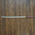Red Katana Sword- Handmade High Carbon 1095 Steel Sword- 40.5"- Samurai Sword